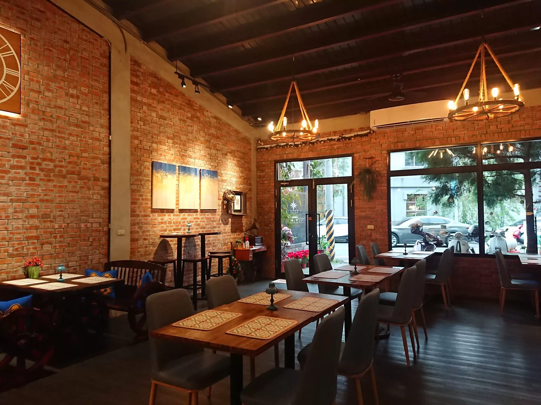 海棠花咖啡館內部環境