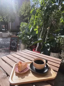 巴斯克蛋糕及手沖咖啡